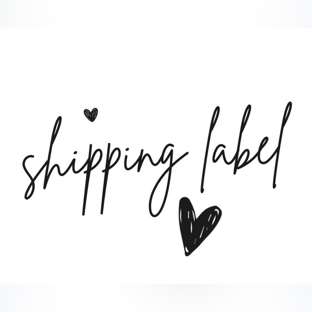 extra shipping label